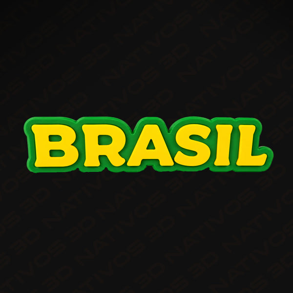🇧🇷 Logo BRASIL Decorativo