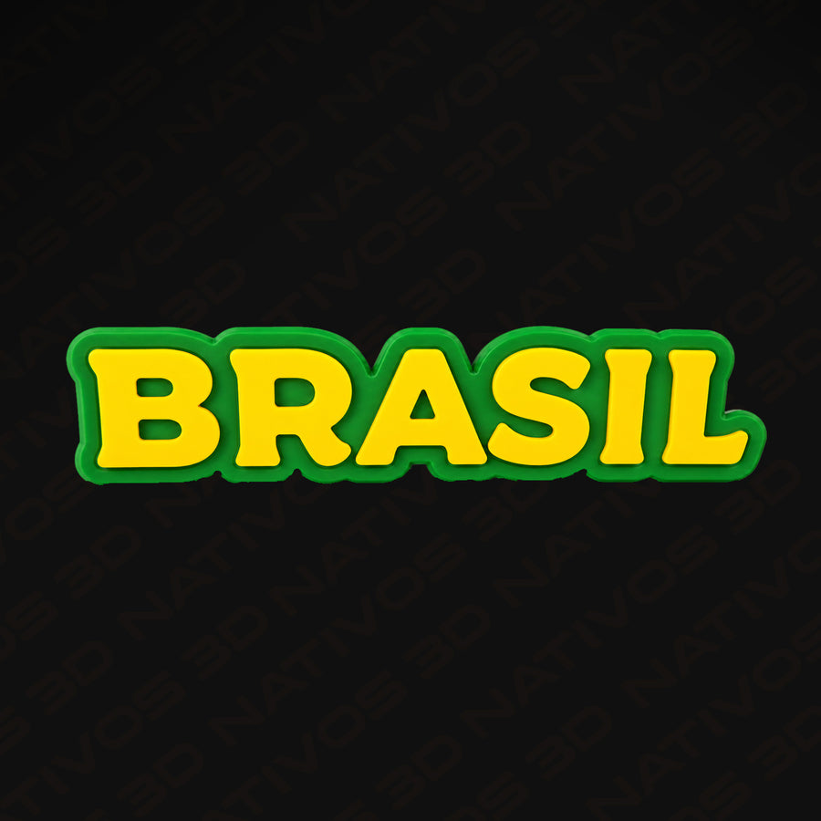 🇧🇷 Logo BRASIL Decorativo